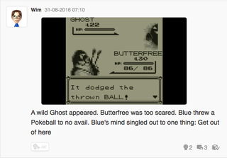 Illustration for article titled Let's play Pokemon Blue, Miiverse style part 6